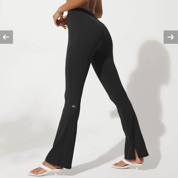 alo High-Waist Zip It Flare Legging